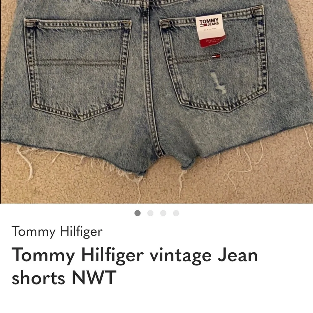 NWT—-Tommy Hilfiger Light Blue Jean Shorts - Picture 2 of 7